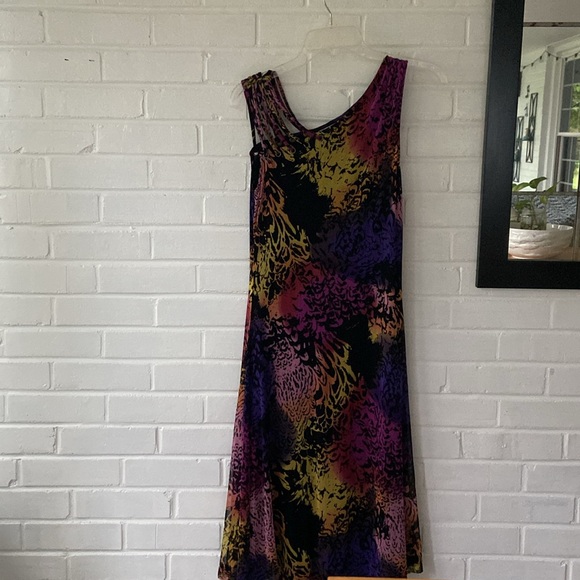 Lynn Ritchie Silver EUC Sleeveless Gorgeous Fully Lined Dress. No Wrinkle! - Picture 7 of 15